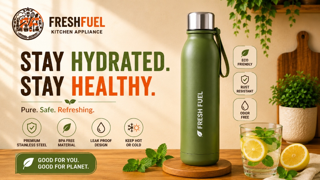Stay Hydrated Stay Healthy Premium Bottle